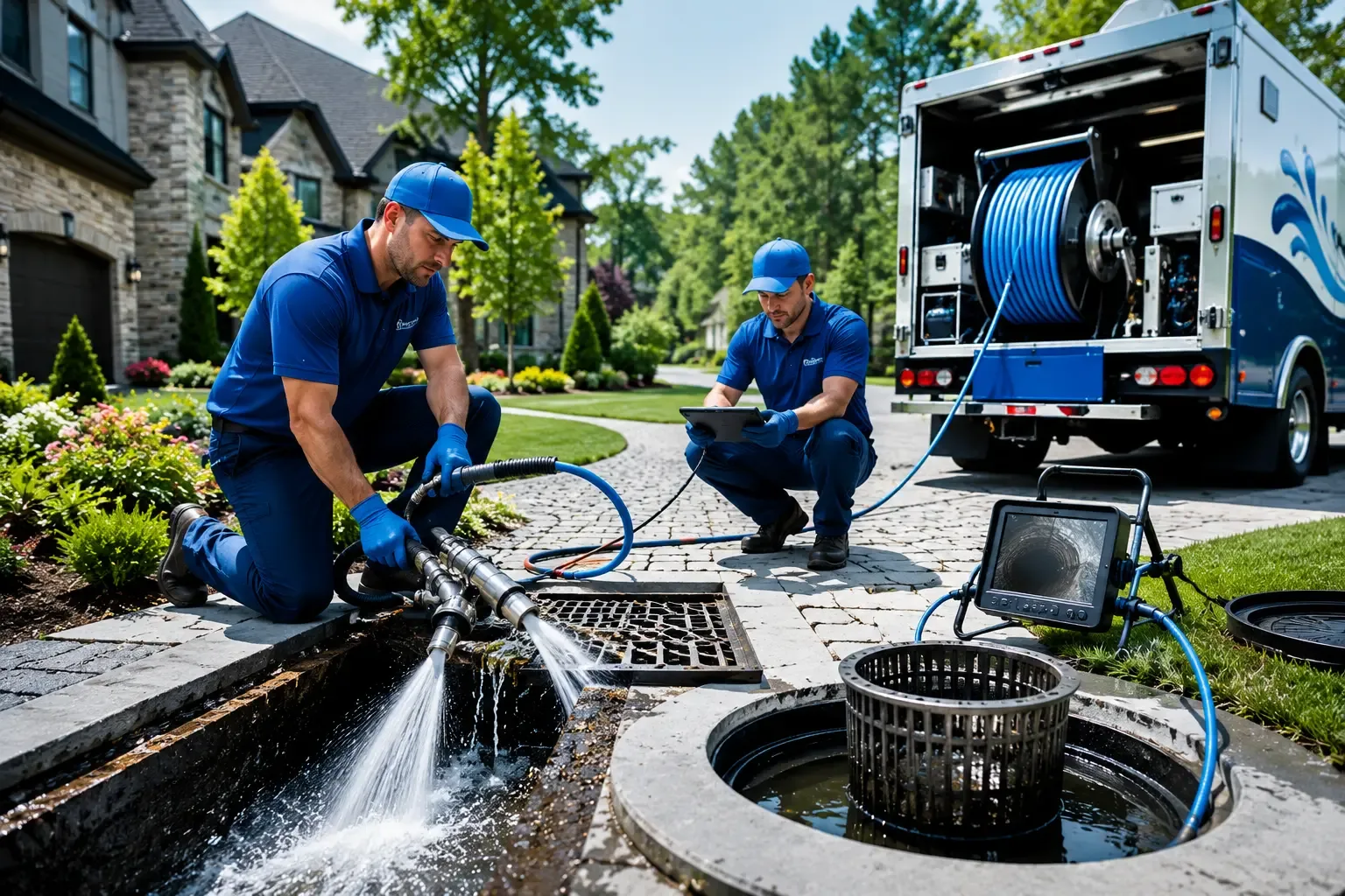 Local outdoor drain cleaning professionals in North Bend, OH