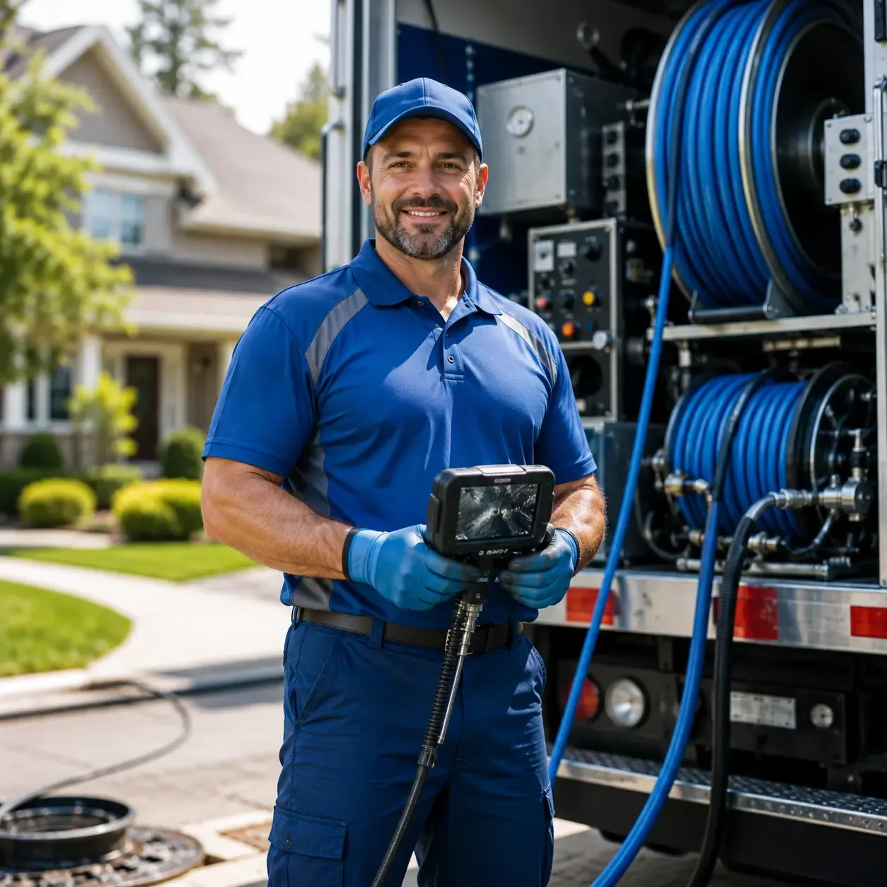 Local outdoor drain cleaning specialists in North Bend, OH